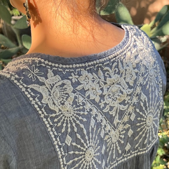 Johnny Was Workshop CIRO BOHO Top Medium - Picture 6 of 16